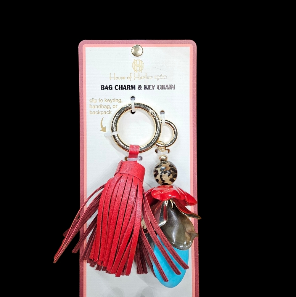 House of Harlow 1960 Bag Charm Key Chain